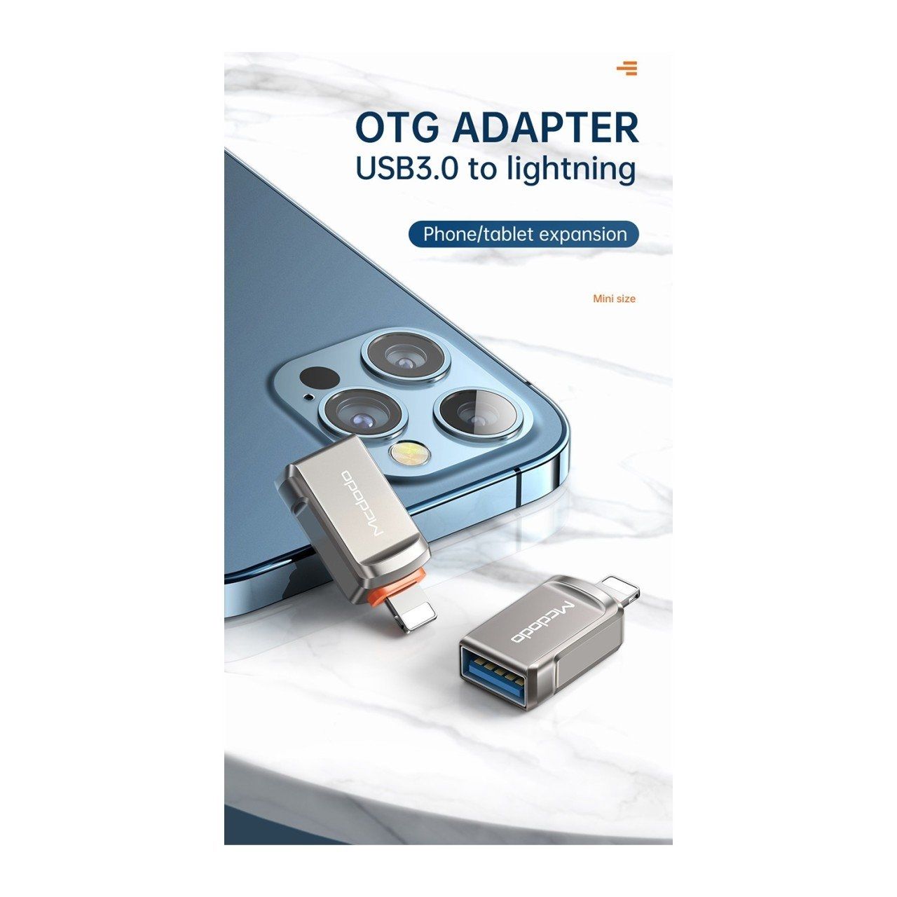 Mcdodo OT-8600 Usb-A To Lightning Çevirici