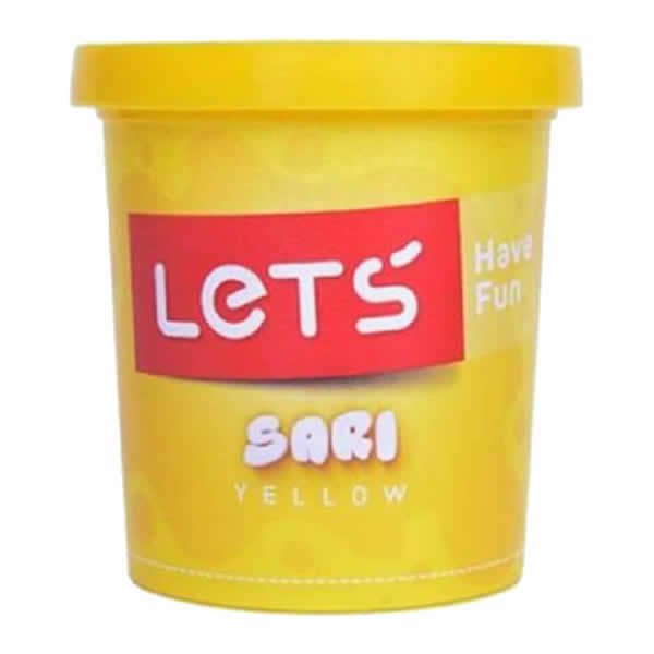 Lets L8340-17 150 gr Neon Sarı Oyun Hamuru