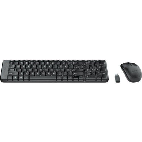Logitech 920-003163 MK220 Siyah Q Kablosuz Klavye Mouse Set