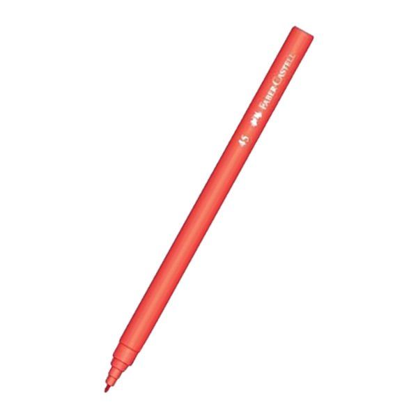 Faber-Castell 10 lu Kırmızı Keçeli Kalem