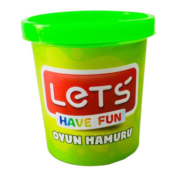 Lets L8340-15 150 gr Neon Yeşil Oyun Hamuru