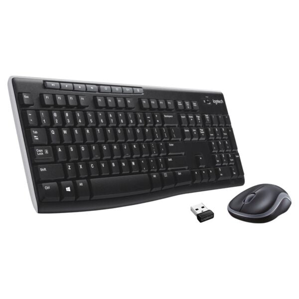 Logitech 920-004525 MK270 Siyah Q Kablosuz Klavye Mouse Set