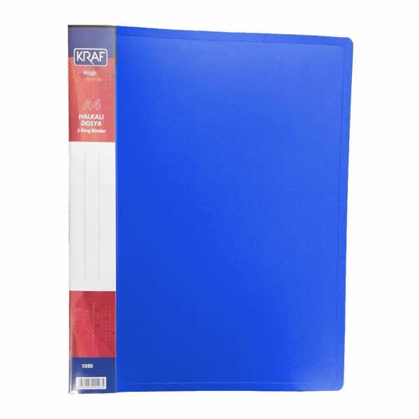 Kraf 1050/4R 4 Halkalı Mavi Dosya