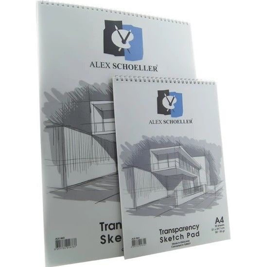 Alex Schoeller ALX-864 A4 50-55 gr 30 Yaprak Eskiz Bloknot