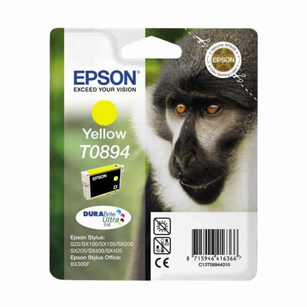 Epson T08944021 Sarı Kartuş