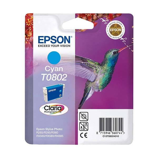 Epson T0802402 Mavi Kartuş