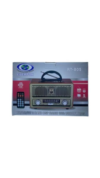 Everton RT-805 Bluetooth, Usb/Sd/Aux/Fm Radyo Nostalji Müzik Kutusu