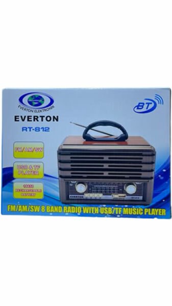 Everton RT-812 Bluetooth-USB-SD-FM Nostaljik Radyo
