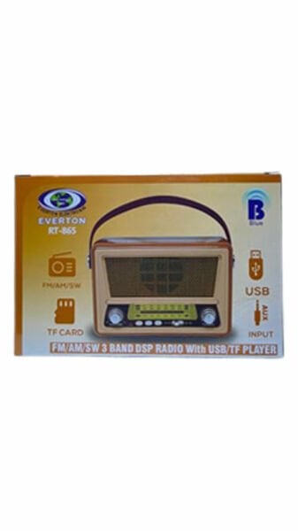 Everton RT-865 Bluetooth-USB-SD-FM Nostaljik Radyo