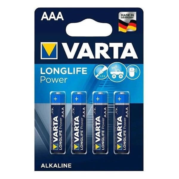 Varta Longlife AAA Power İnce 4+4 Kalem Pil