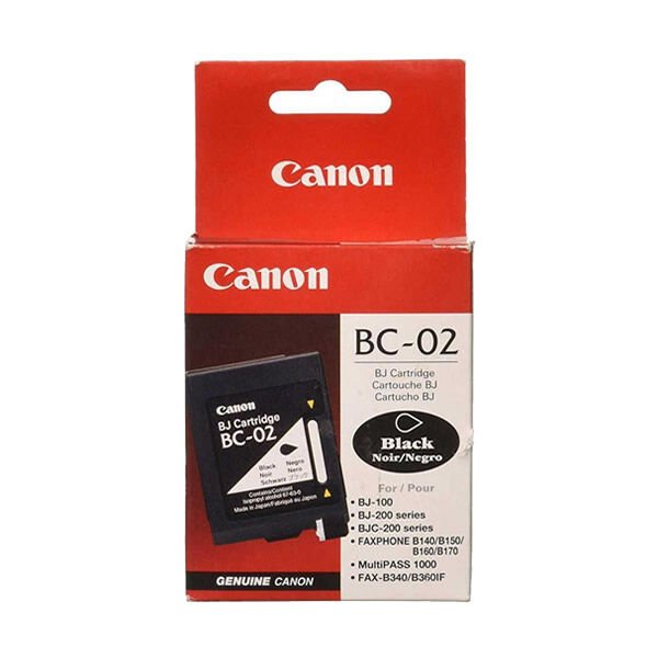 Canon BC-02 Siyah Kartuş