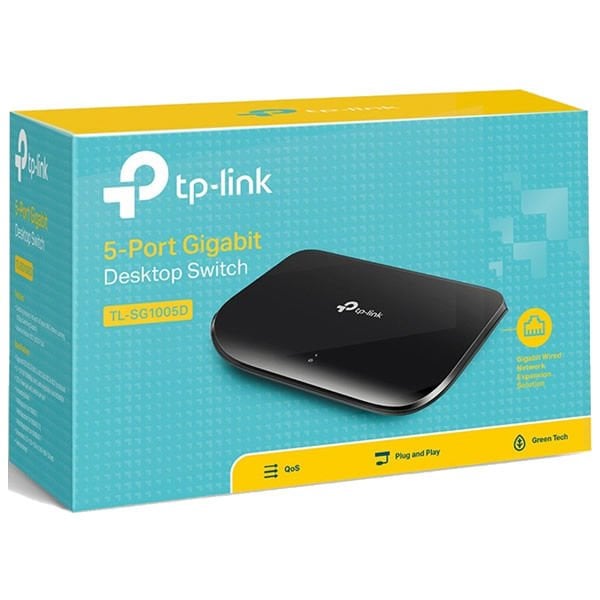 Tp-Link TL-SG1005D 5 Port 10/100/1000 Mbit Swıtch