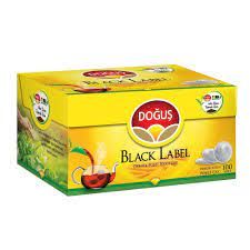 Doğuş 100 lü Paket Black Label Demlik Poşet Çay
