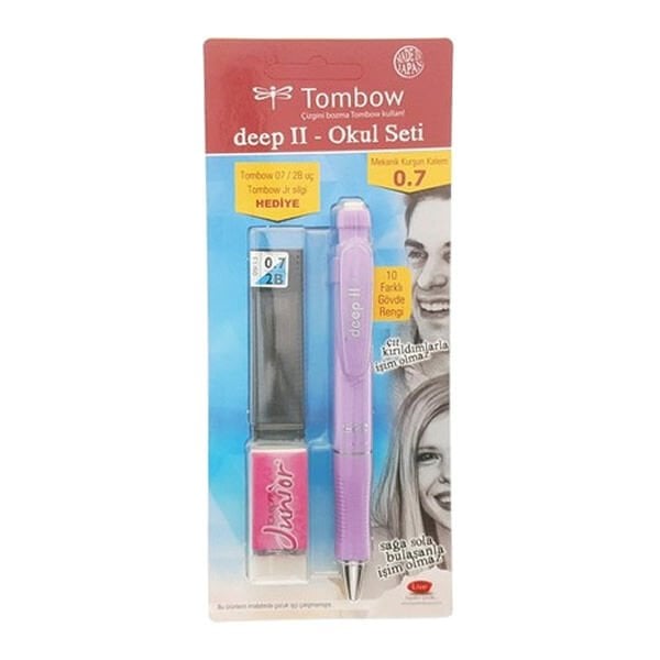 Tombow Deep II 0,7 mm S.Foam Okul Seti