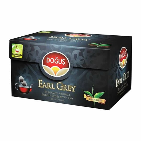 Doğuş 100 lü Earl Grey Demlik Poşet Çay