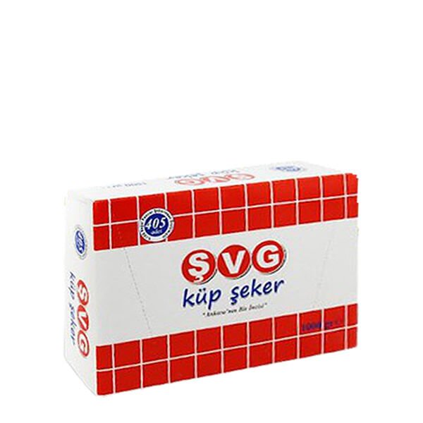 Şvg 1 kg 405 li Kutu Küp Şeker