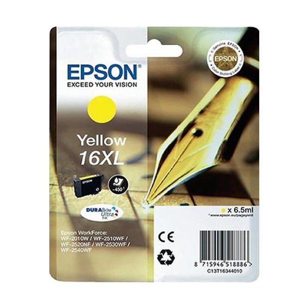 Epson T163440 16XL Sarı Kartuş