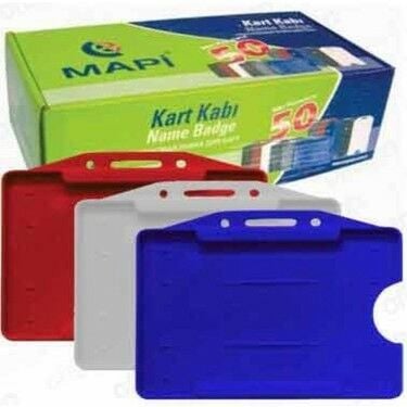 Mapi 50 li Mavi Yatay Kart Kabı