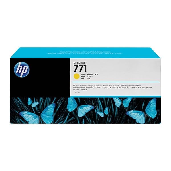 Hp B6Y10A 771C Sarı Kartuş Mürekkebi