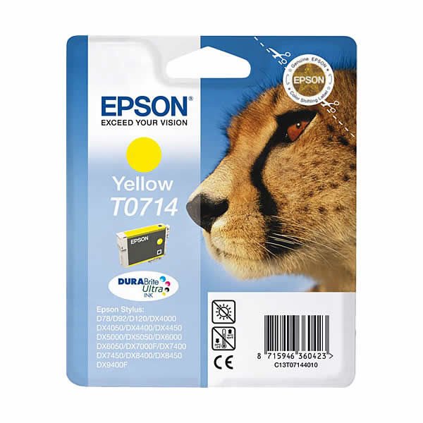 Epson T071440 Sarı Kartuş
