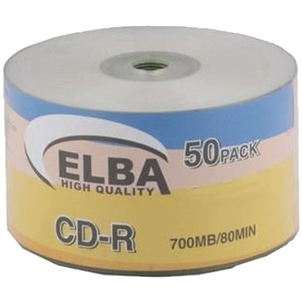 Elba 700 Mb/80 Min Shrink 50 li CD-R