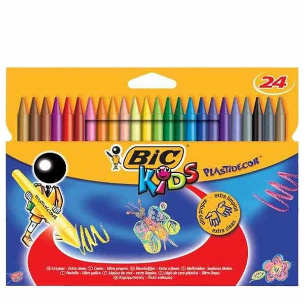 Bic 8297721 24 lü Silinebilir Pastel Boya