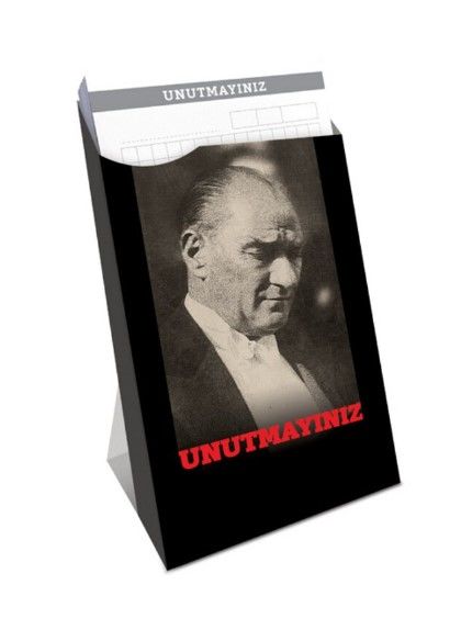 Gıpta Atatürk 8,5x14 60 Yaprak Unutmayınız Kartı