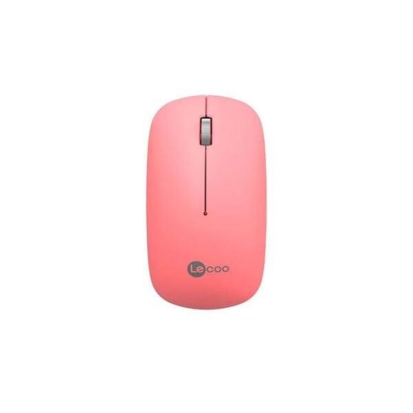 Lenovo LECOO WS214 Pembe Kablosuz 1600dpi Optic Mouse