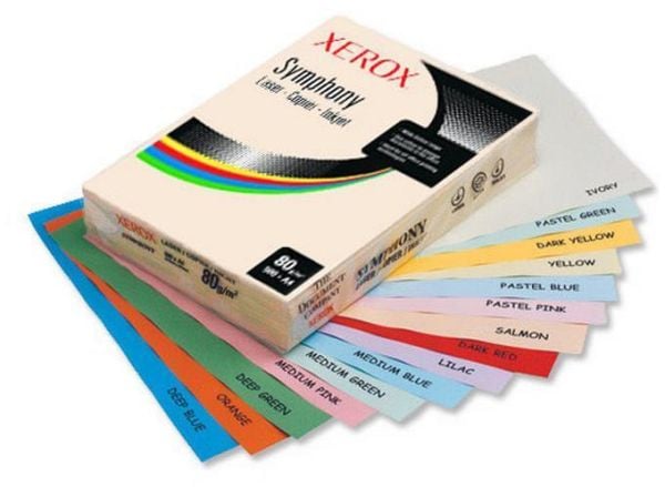Xerox 3R93975 A4 Symphony Sarı 500 lü 80 gr Fotokopi Kağıdı