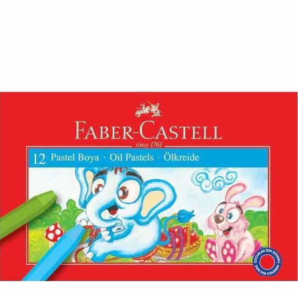 Faber Castell 12 li Karton Kutu Pastel Boya