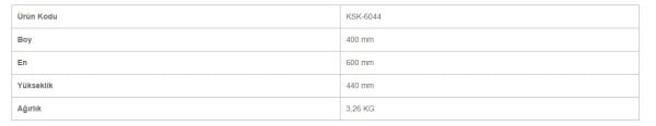 Ofisostim KSK-6044 40x60x44 80 Lt Mavi Sanayi Kasası