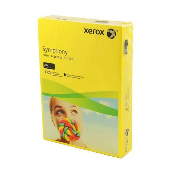Xerox 3R94275 A4 Koyu Sarı 250 li 160 gr Fotokopi Kağıdı