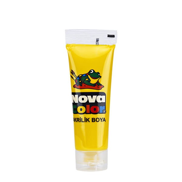 Nova Color NC-255 75 gr Sarı AkrilikBoya