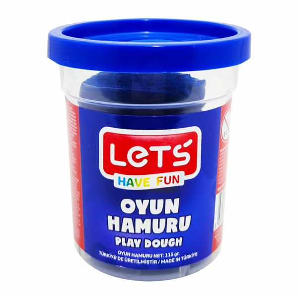 Lets L8440-11 115 gr Lacivert Tekli Oyun Hamuru