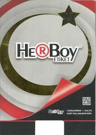 Herboy HB-1140 40mm.Kuşe  Beyaz Laser Etiket