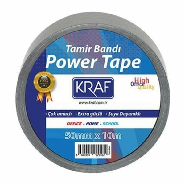 Kraf 5010G 50x10 m Power Tape Tamir Bandı