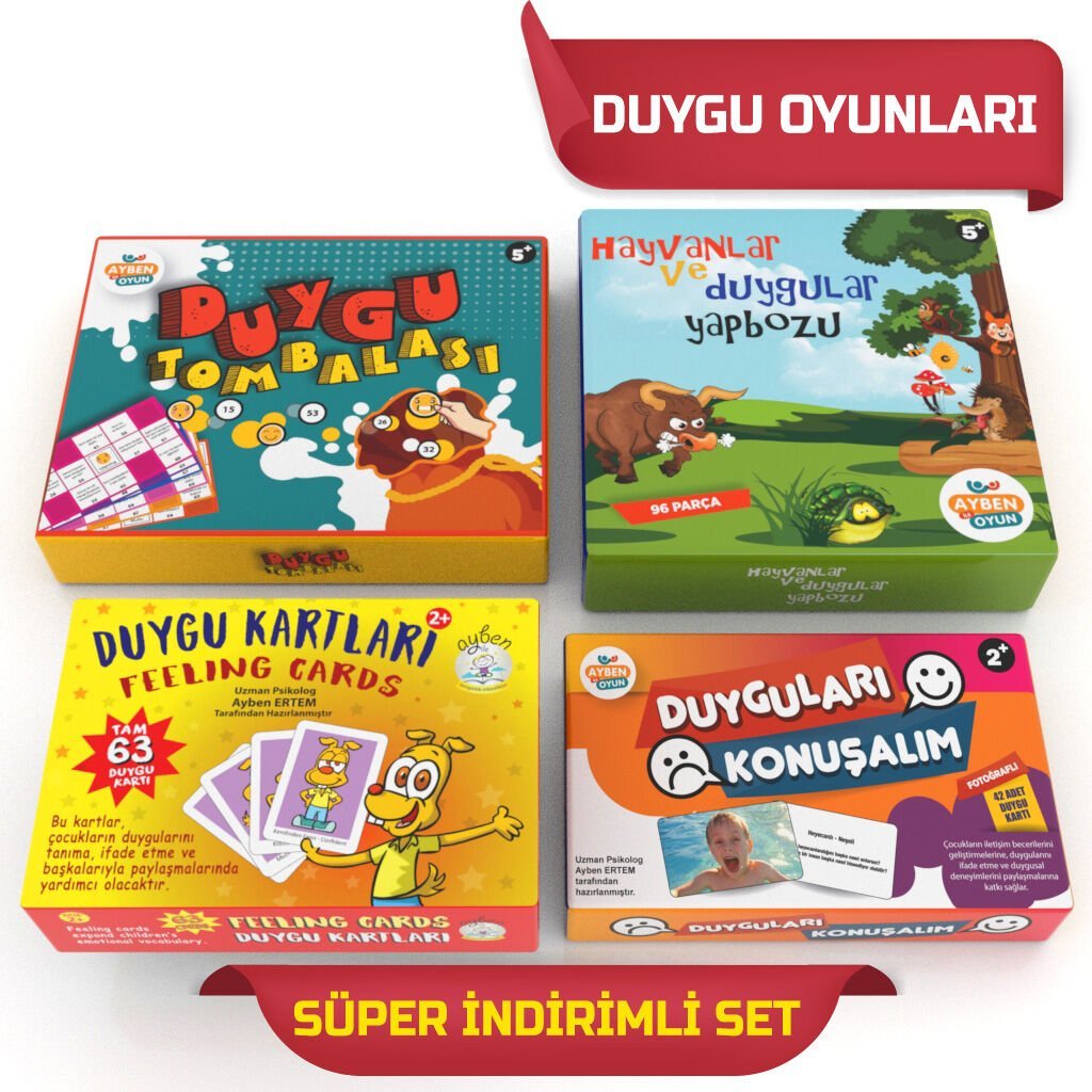 Duygu oyunları seti