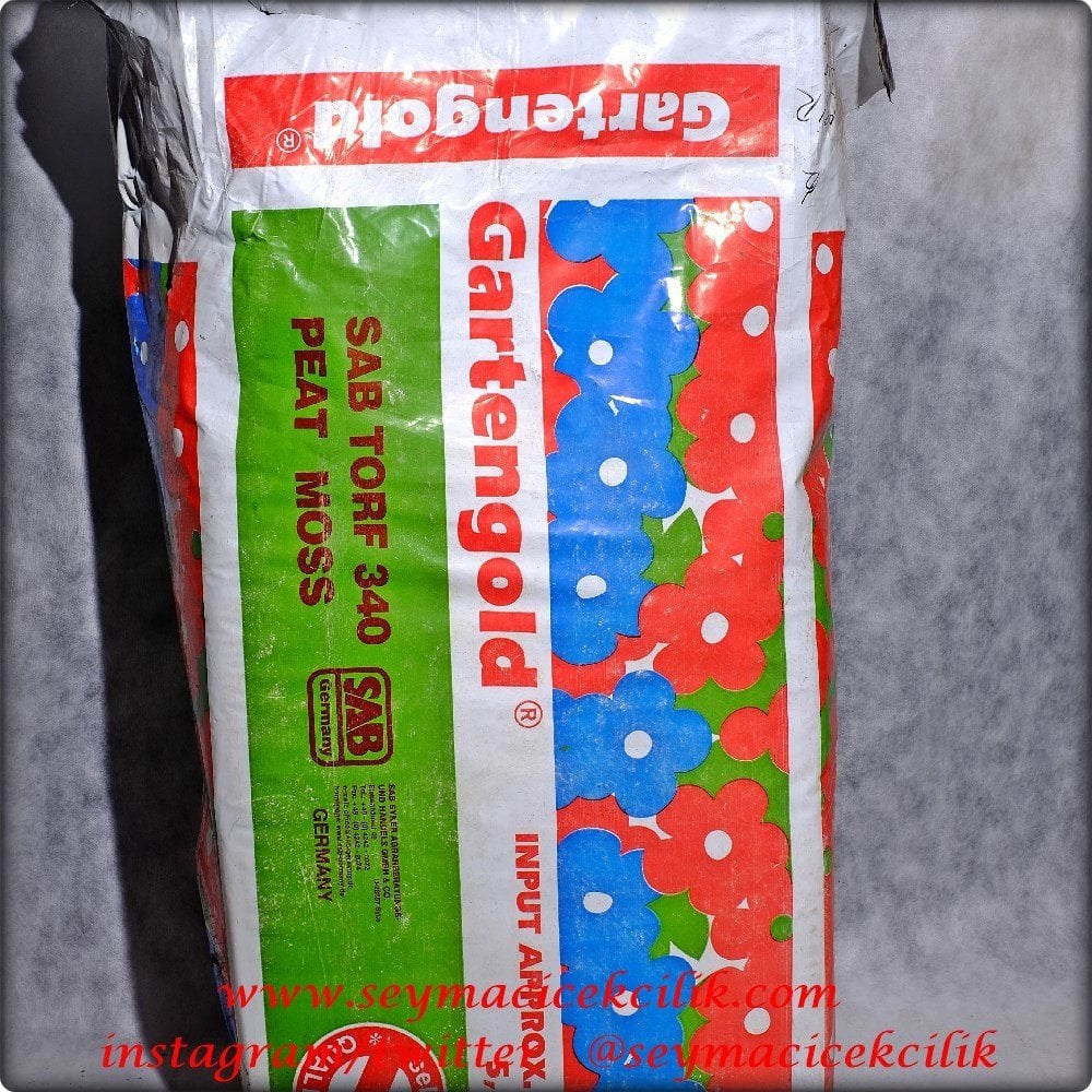 Spagnum Torf 2,5-3,5 pH 340 - 250 lt Gartengold