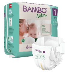 Bambo Nature No:1 Yenidoğan 2-4kg | ecoBebekBezi