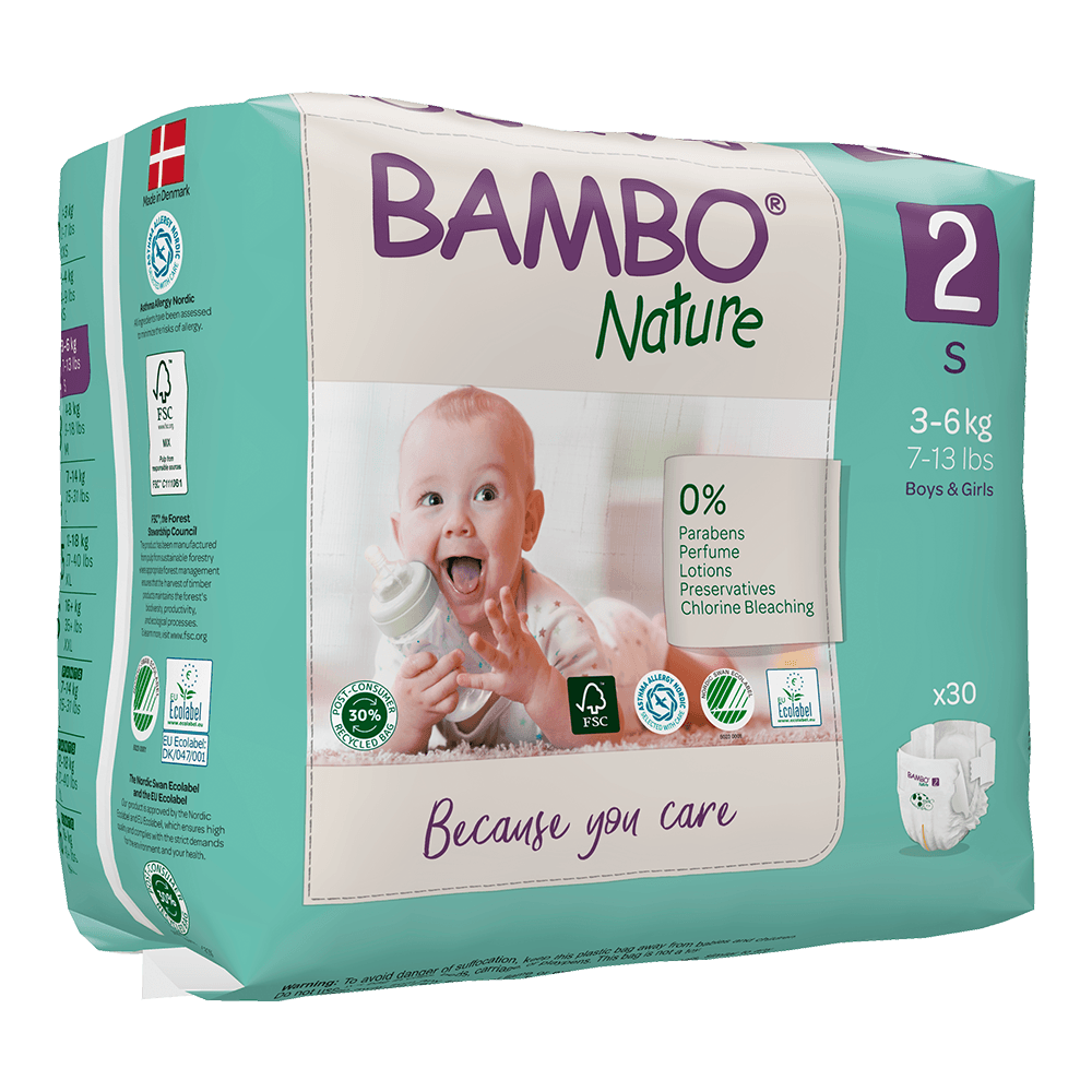 Bambo Nature No:2 Mini 3-6kg | ecoBebekBezi