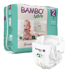 Bambo Nature No:2 Mini 3-6kg | ecoBebekBezi