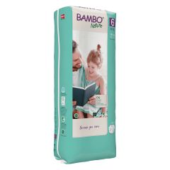 Bambo Nature No:6 XL 16-30kg Tall-Pack (40adet)