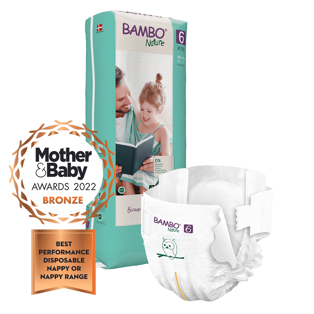 Bambo Nature No:6 XL 16-30kg Tall-Pack (40adet)