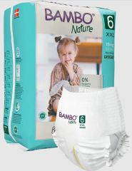 Bambo Nature No:6 Alıştırma Külodu 15kg+ (18adet)