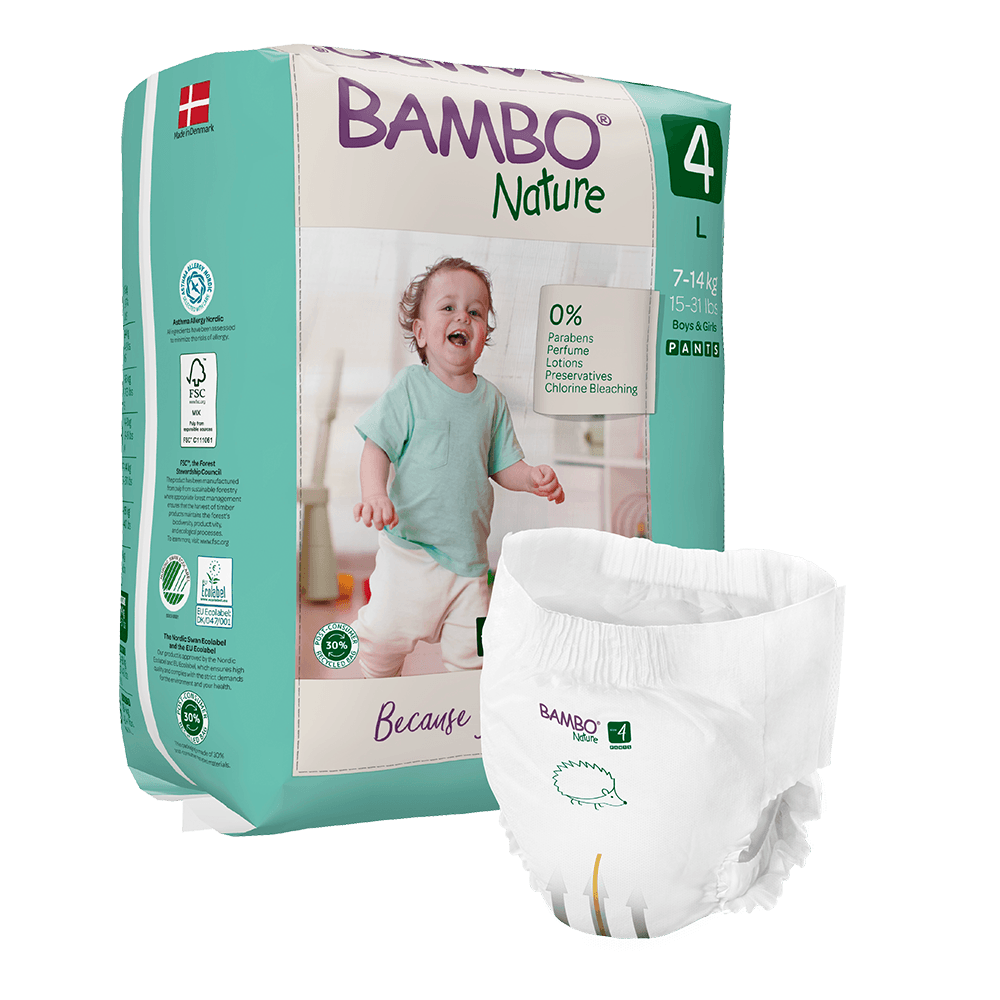 Bambo Nature No:4 Alıştırma Külodu 7-14kg (20adet)