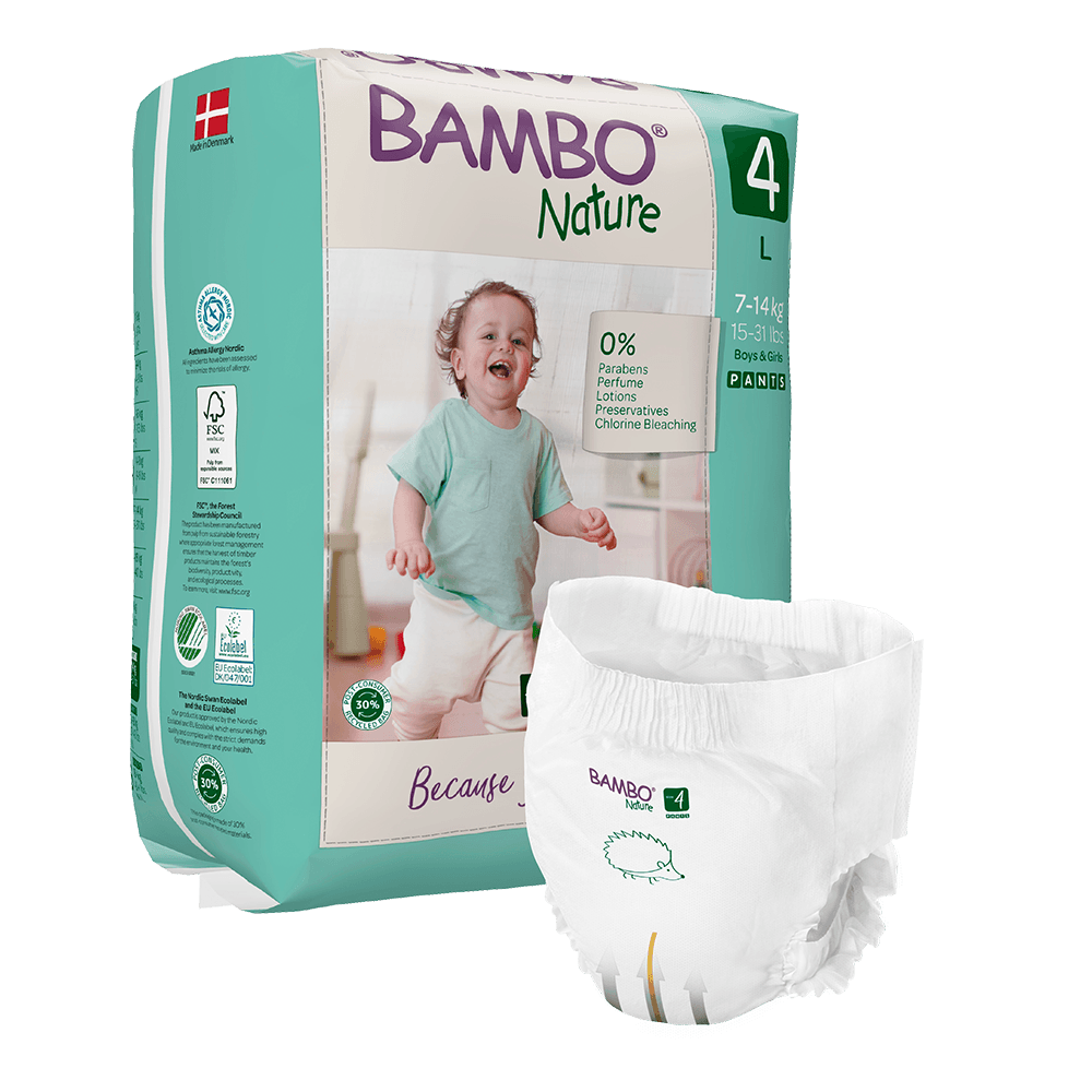 Bambo Nature No:4 Alıştırma Külodu 7-14kg (20adet)