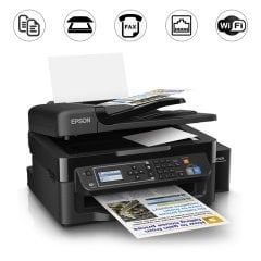Epson L565 KUŞE Mürekkepli 4 Renk Bitmeyen Kartuşlu (1 Sayfa Renkli Baskı  0,01 TL)