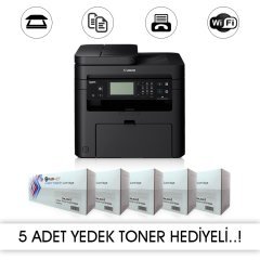 CANON MF237W A4 / 5 Adet Muadil TONERLİ YAZICI