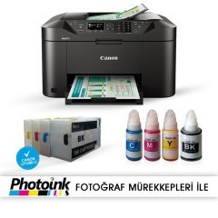 Photoink Mürekkepli Canon Maxify MB2150 Yazıcı ve Dolan Kartuş Sistemi