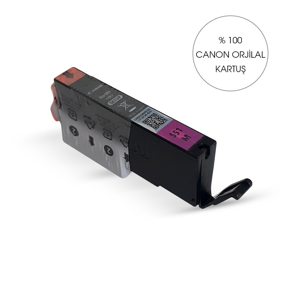 Orijinal CANON CLI 571 KIRMIZI KARTUŞU - yumluluk Pixma MG 5700 Serisi : MG5750 MG5751 MG5752 MG5753 MG6850 MG6851 MG6852 MG6853 MG7750 MG7751 MG7752 MG7753